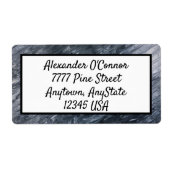 Schwarz-weiß Abstrakt (Vorne)