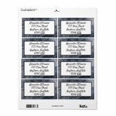 Schwarz-weiß Abstrakt (Vorne)