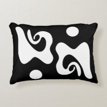 Schwarz-Weiß-abstrakt