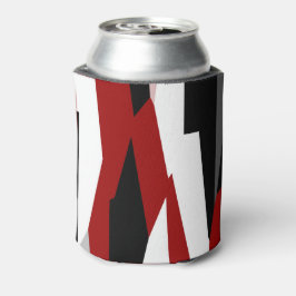 Schwarz-Weiß-abstrakt Dosenkühler