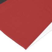 Schwarz-Weiß-abstrakt Kurzer Tischläufer (Ecke)