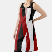 Schwarz-Weiß-abstrakt Schürze (InSitu)