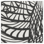 Schwarz-Weiß-Abstrakt Stoff (Nahaufnahme)