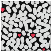 Schwarz-weiß abstrakt stoff (Nahaufnahme)