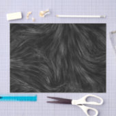 Schwarz-Weiß-Abstrakte Feder Seidenpapier (Handwerk)