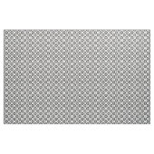 Schwarz-Weiß-Abstraktes Blumenmuster Stoff (Yard (91,4 cm))