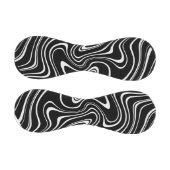 Schwarz-Weiß-Abstraktes Muster Baseball (Paneele)