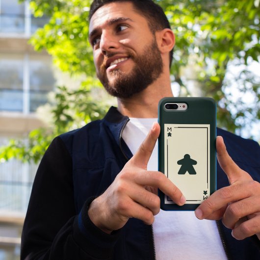 Schwarz-Weiß-Ace-Spielkarte Case-Mate iPhone Hülle