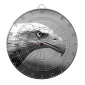 Schwarz-Weiß-Adler Dartscheibe (vorne)