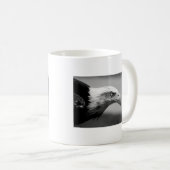 Schwarz-Weiß-Adler Kaffeetasse (VorderseiteRechts)