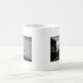 Schwarz-Weiß-Adler Kaffeetasse (Mittel)