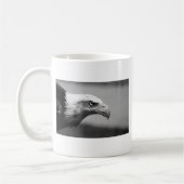 Schwarz-Weiß-Adler Kaffeetasse (Links)