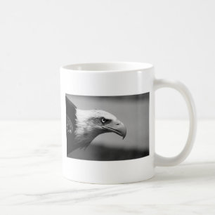 Schwarz-Weiß-Adler Kaffeetasse