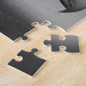 Schwarz-Weiß-Adler Puzzle (Seite)