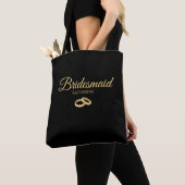Schwarz-Weiß-Affäre Bridesmaid-Geschenk: Tasche (Von Nahem)