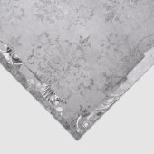 Schwarz-Weiß-Alice im Wunderland mit Duchess Seidenpapier (Detail)