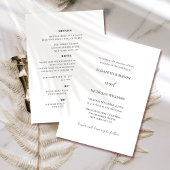 Schwarz, Weiß, alles in einem Einladungs-Template Einladung