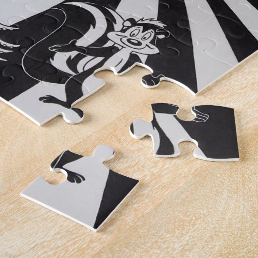 Schwarz-Weiß-Alternativuniversum Puzzle (Seite)