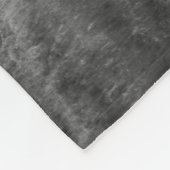 Schwarz-Weiß-Amerikanisches Bison Stehend Klein Fleecedecke (Ecke)