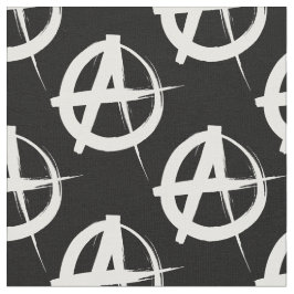 Schwarz-Weiß-Anarchie Stoff