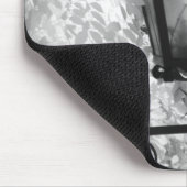 Schwarz-Weiß-Ansicht der Leuchte Mousepad (Ecke)