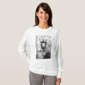 Schwarz-Weiß-Ansicht der Leuchte T-Shirt (Vorne ganz)