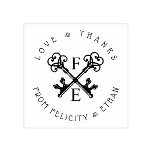 Schwarz/Weiß Antike Vintage Wappen Briefmarke Gummistempel