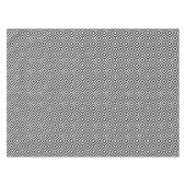 Schwarz-Weiß-Aquarellmuster Tischdecke (Vorderseite (Horizontal))
