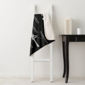 Schwarz-Weiß-AR-15-Teile-Kennzeichnung Sherpadecke (Beispiel)