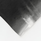 Schwarz-Weiß-Architektur Fleecedecke (Ecke)