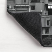 Schwarz-Weiß-Architektur- Mousepad (Ecke)