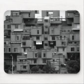 Schwarz-Weiß-Architektur- Mousepad (Vorne)