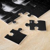 Schwarz-Weiß-Architektur Puzzle (Seite)