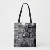 Schwarz-Weiß-Architektur Tasche (Vorderseite)