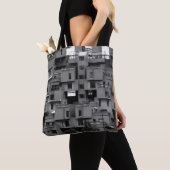 Schwarz-Weiß-Architektur Tasche (Von Nahem)