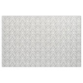 Schwarz-Weiß-Art Deco Diamant-Muster Stoff (Yard (91,4 cm))