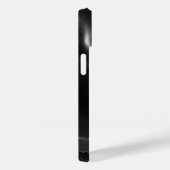 Schwarz-Weiß-Aurora - Persönlicher Name Case-Mate iPhone Hülle (Rückseite / Rechts)