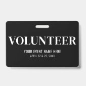 Schwarz-Weiß Ausweis (Rückseite)