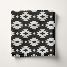 Schwarz-Weiß-Aztec