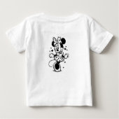 schwarz-weiß baby t-shirt (Rückseite)
