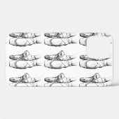 Schwarz-Weiß-Ballet Slipper Case-Mate iPhone Hülle (Rückseite (Horizontal))