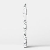 Schwarz-Weiß-Ballet Slipper Case-Mate iPhone Hülle (Rückseite / Links)