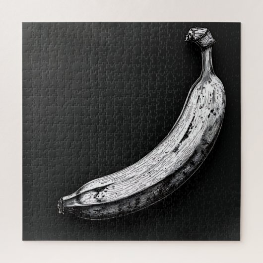 Schwarz-Weiß-Banane Puzzle (Vertikal)