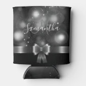 Schwarz-Weiß-Band Dosenkühler (Vorderseite)