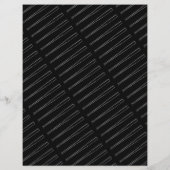 Schwarz-Weiß-Baseball-Bat, Baseball-Camp-Werbung Flyer (Hinten)