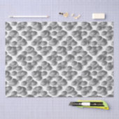 Schwarz-Weiß-Baseball Seidenpapier (Handwerk)