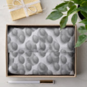 Schwarz-Weiß-Baseball Seidenpapier (Geschenk)