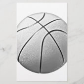 Schwarz-Weiß-Basketball (Vorderseite)