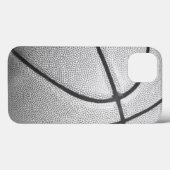 Schwarz-Weiß-Basketball Case-Mate iPhone Hülle (Rückseite (Horizontal))