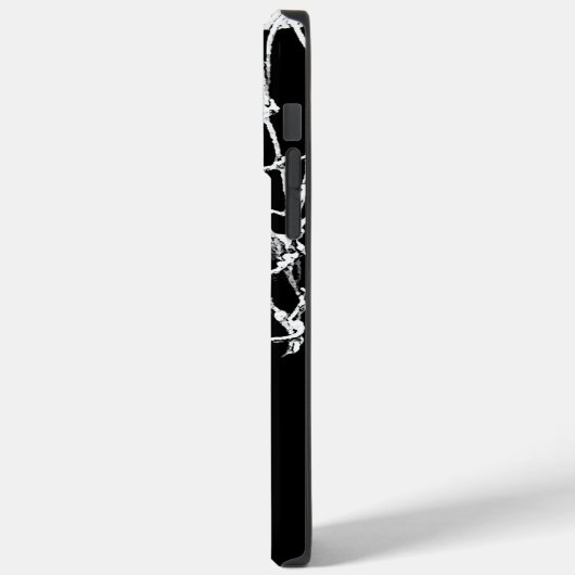 Schwarz-Weiß-Basketball Case-Mate iPhone Hülle (Rückseite / Links)